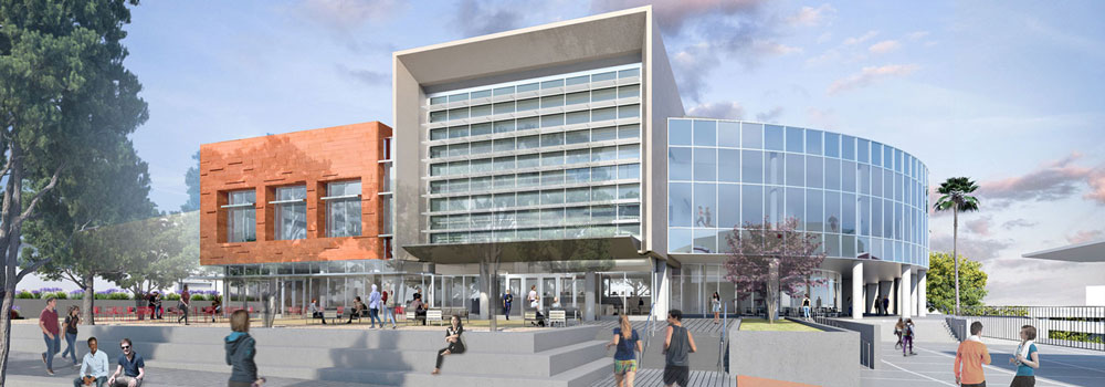 Aztec Recreation Center Rendering - South View