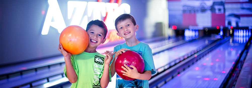 Boys at Aztec Lanes